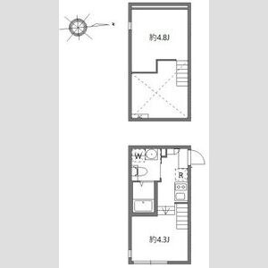 ワンルーム 間取り図