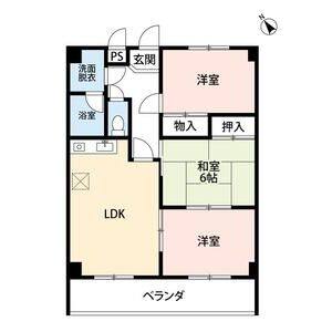 3LDK 間取り図