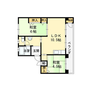 3LDK 間取り図