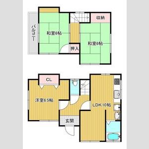 3LDK 間取り図