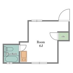 ワンルーム 間取り図
