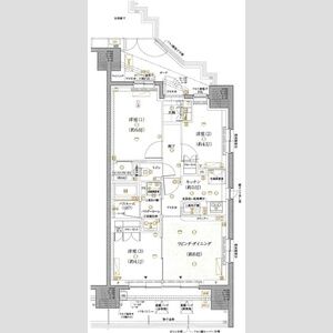 3LDK 間取り図