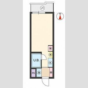 ワンルーム 間取り図