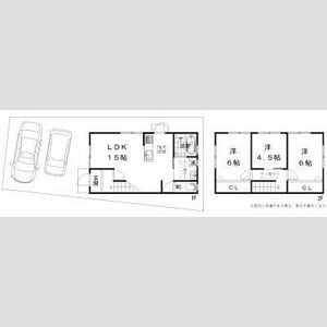 3LDK 間取り図