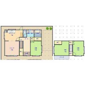 3LDK 間取り図