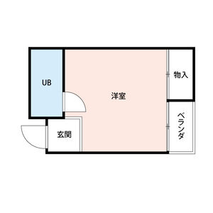 ワンルーム 間取り図