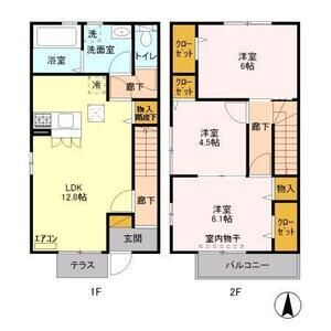 3LDK 間取り図