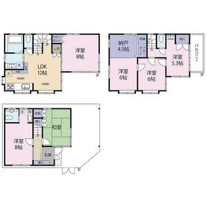 6LDK 間取り図
