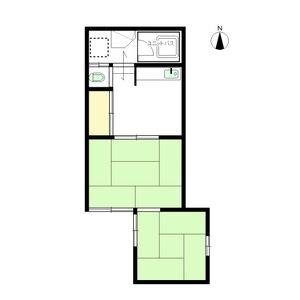 2DK 間取り図