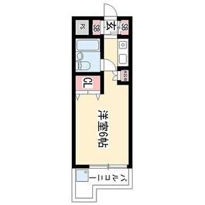 ワンルーム 間取り図