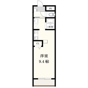 ワンルーム 間取り図