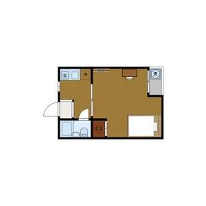 ワンルーム 間取り図