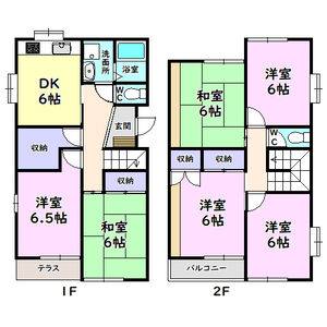 6LDK 間取り図