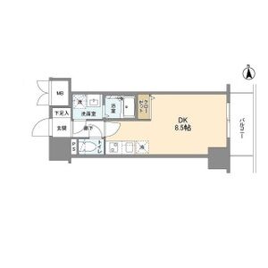ワンルーム 間取り図