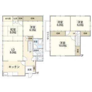 5LDK 間取り図