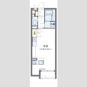 ワンルーム 間取り図