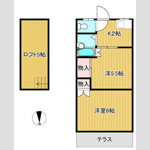 2K 間取り図