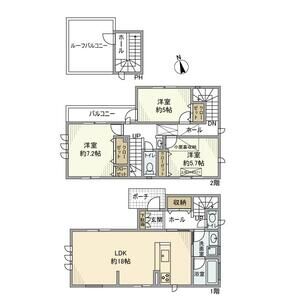 3LDK 間取り図