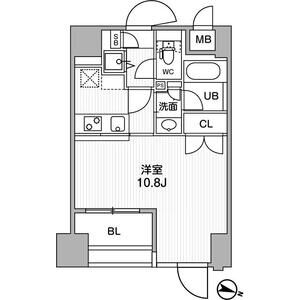 ワンルーム 間取り図