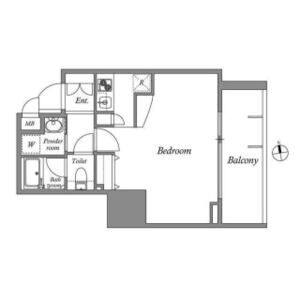 ワンルーム 間取り図