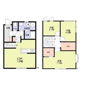 3LDK 間取り図