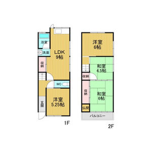 4LDK 間取り図