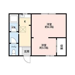 2K 間取り図