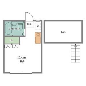 ワンルーム 間取り図