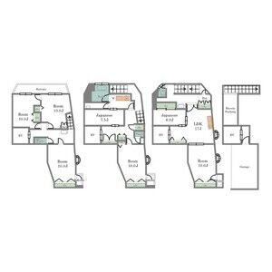 6LDK 間取り図