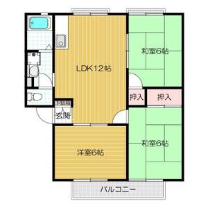 3LDK 間取り図