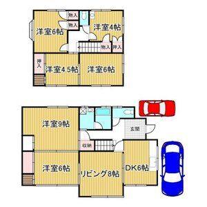6LDK 間取り図