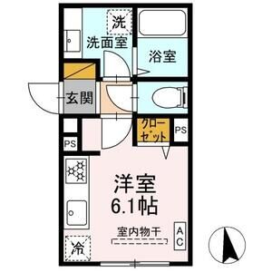 ワンルーム 間取り図