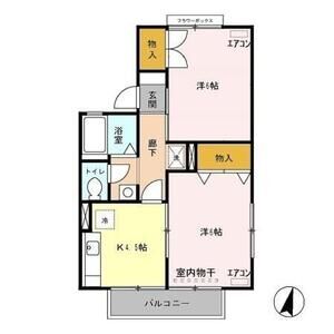 2K 間取り図