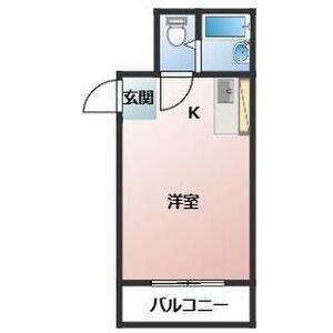 ワンルーム 間取り図