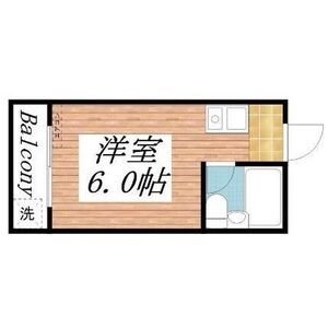 ワンルーム 間取り図