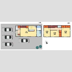 3LDK 間取り図
