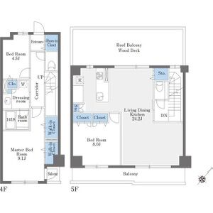 3LDK 間取り図