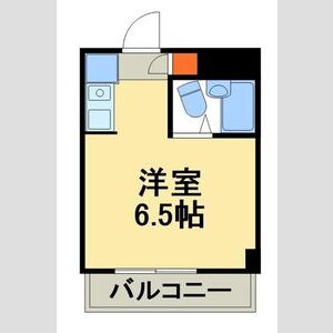 ワンルーム 間取り図