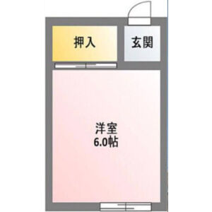 ワンルーム 間取り図