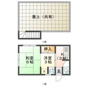 2K 間取り図