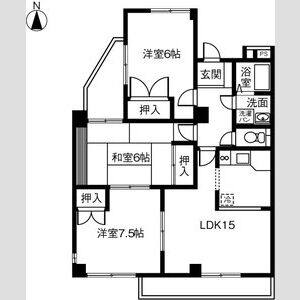 3LDK 間取り図