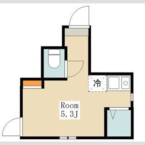 ワンルーム 間取り図