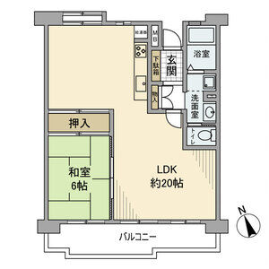 昭島つつじが丘ハイツ1号棟 建物画像