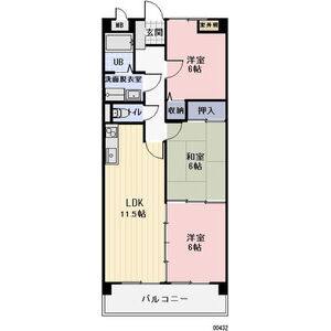 3LDK 間取り図