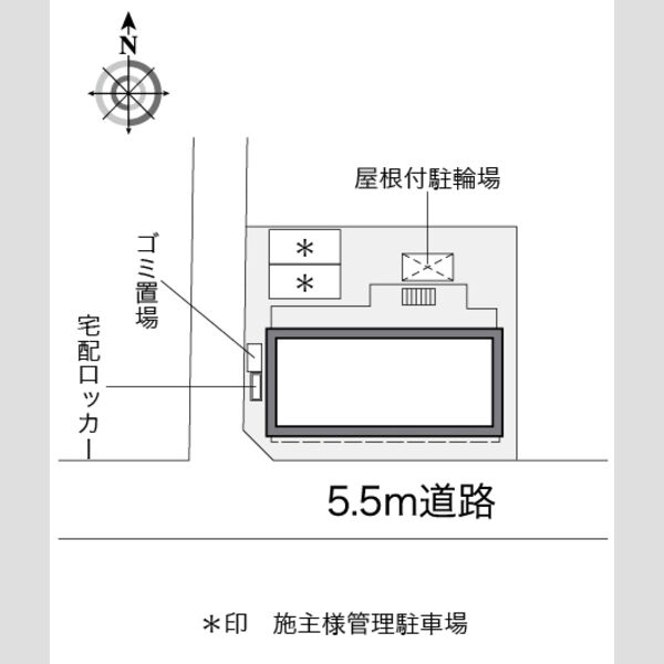 レオパレスFitⅡ 室内写真1