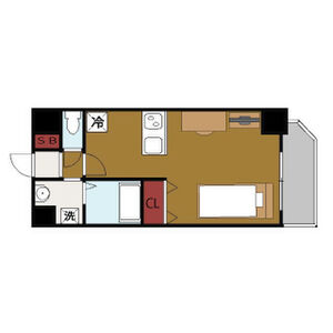 ワンルーム 間取り図