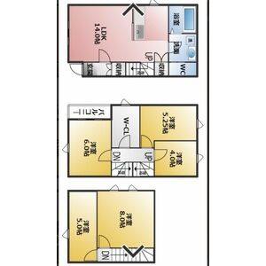 4LDK 間取り図