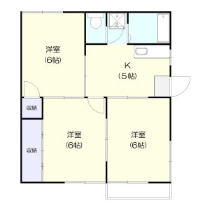 3K 間取り図