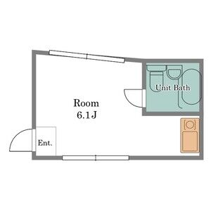 ワンルーム 間取り図