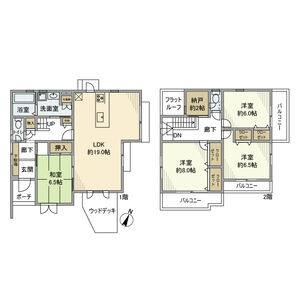 北みずの坂3丁目戸建